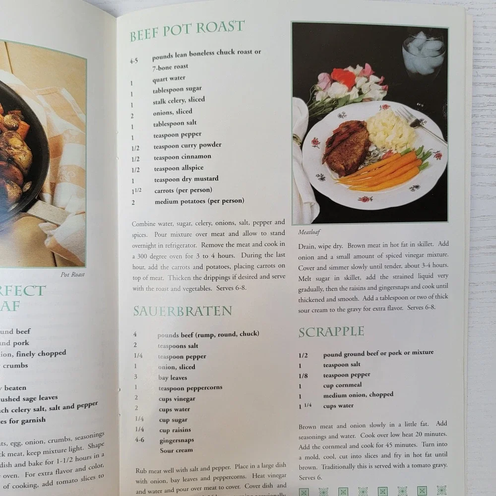 Amish Cooking Keepsake Cuisine Cookbook Paperback Pennsylvania Dutch Recipes